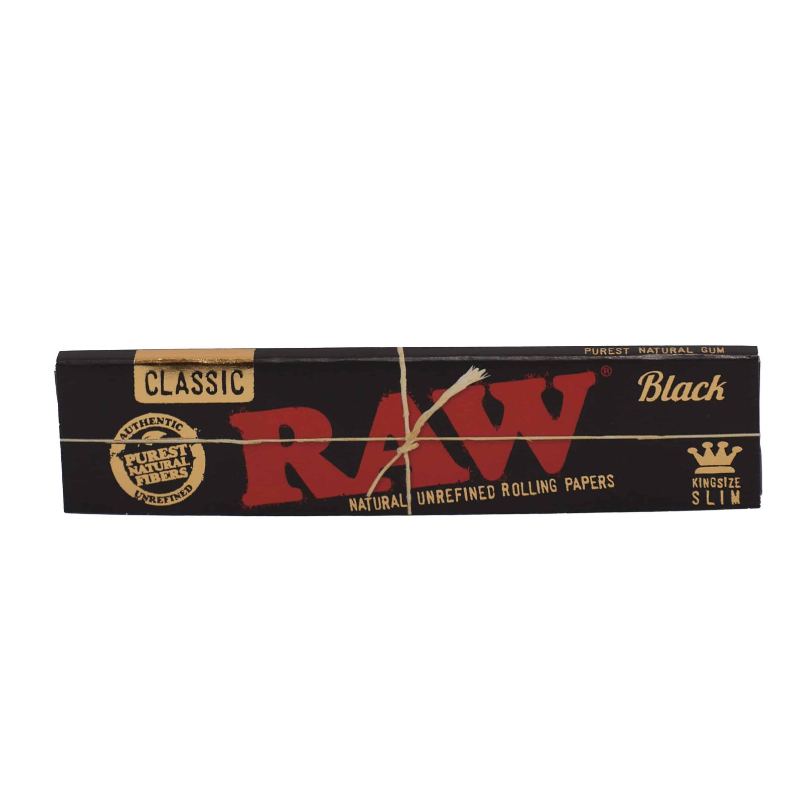 Raw black king size
