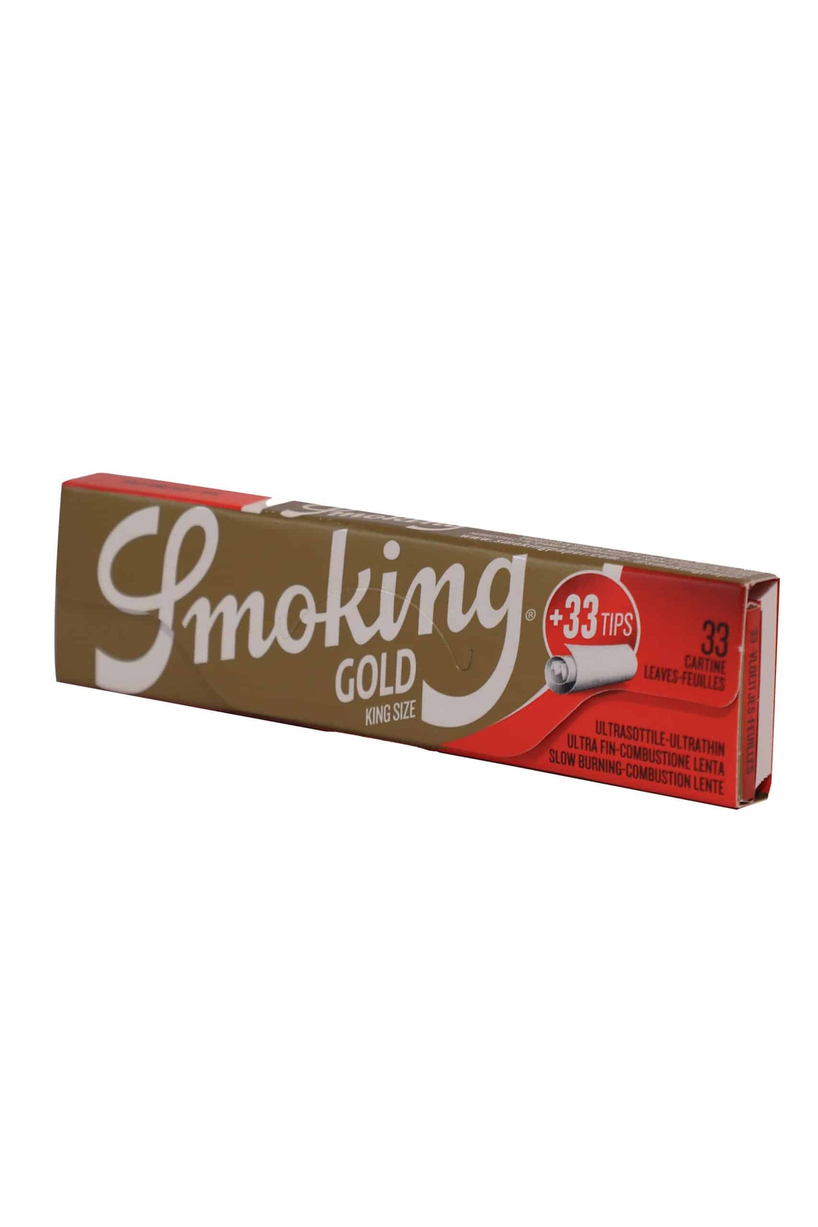 smoking king size gold +tip