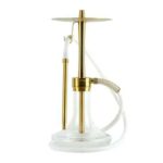 Nova Hookah Clear Gold