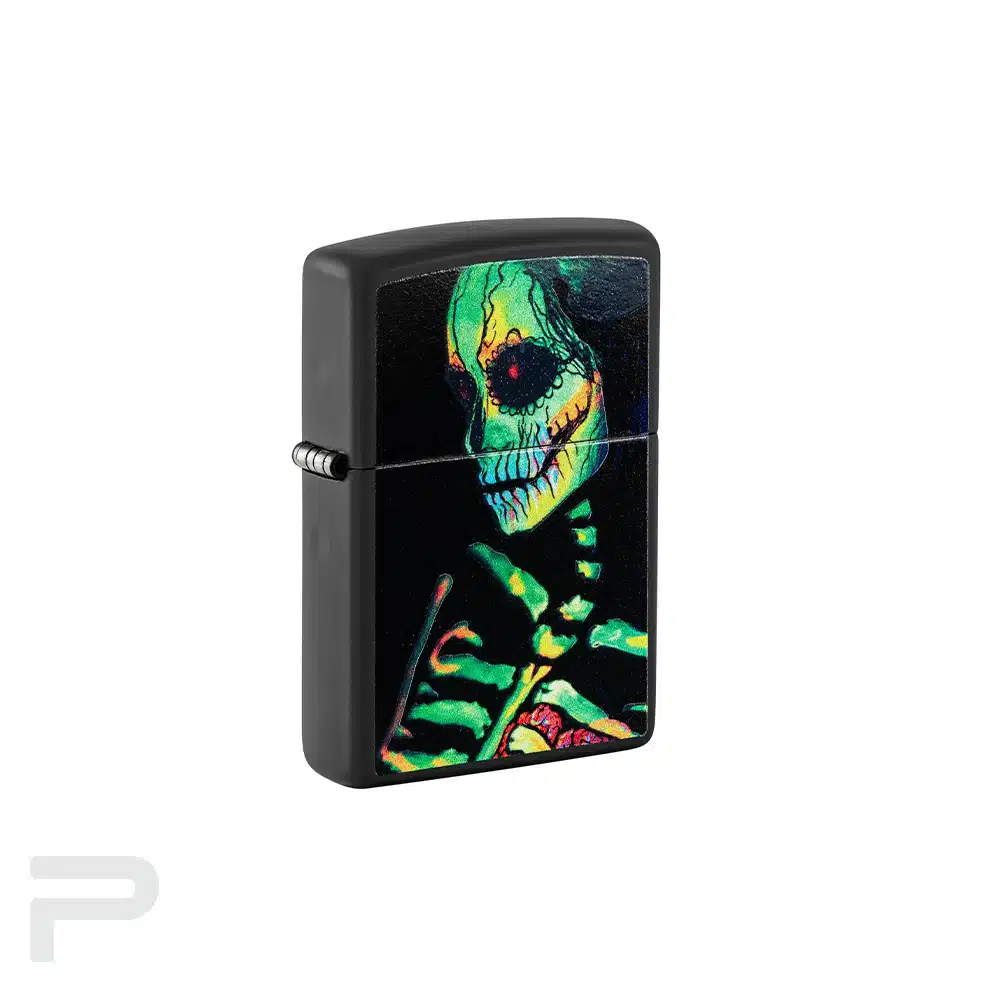 Zippo Glowing Skull Design 48761