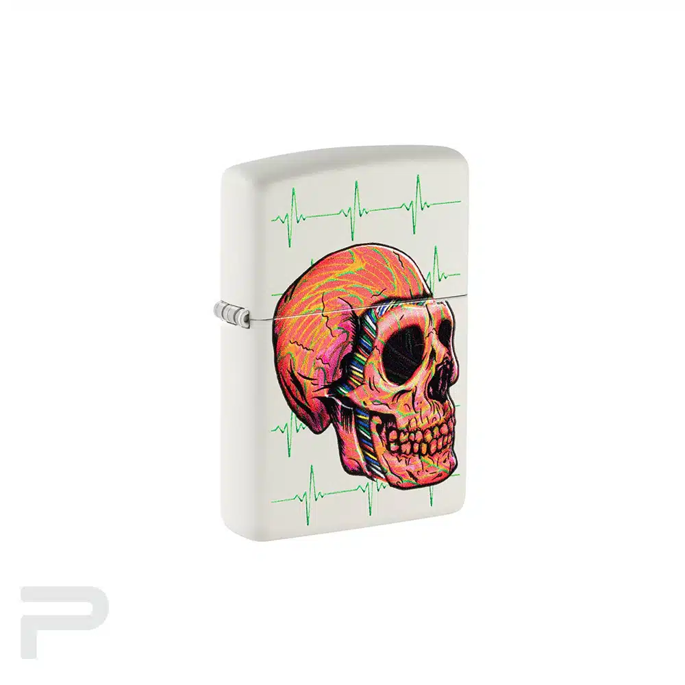 Zippo Cyber Skull Design