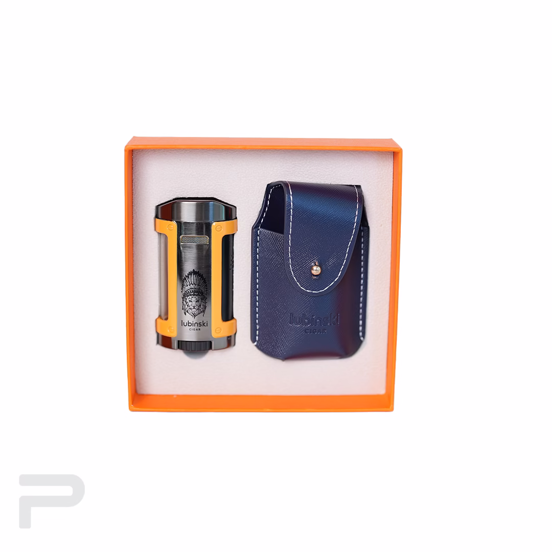 Lubinski 2 Piece Lighter & Case Set