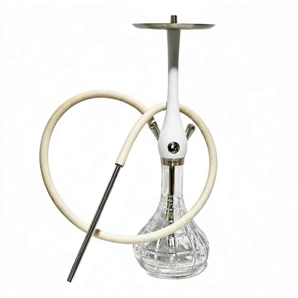 Al Andalib – Stainless Hookah White