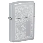Zippo Venetian Chrome Lighter