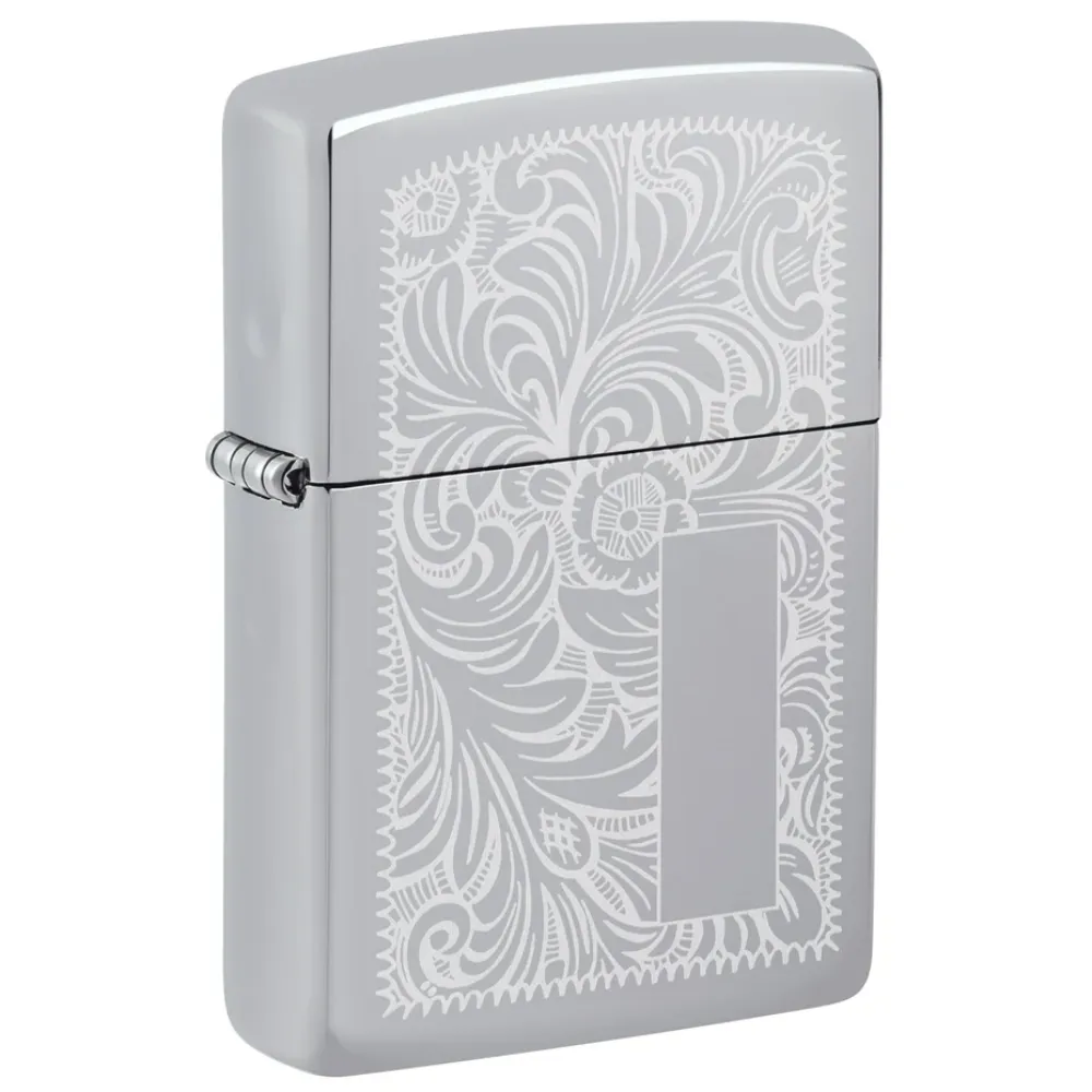 Zippo Venetian Chrome Lighter