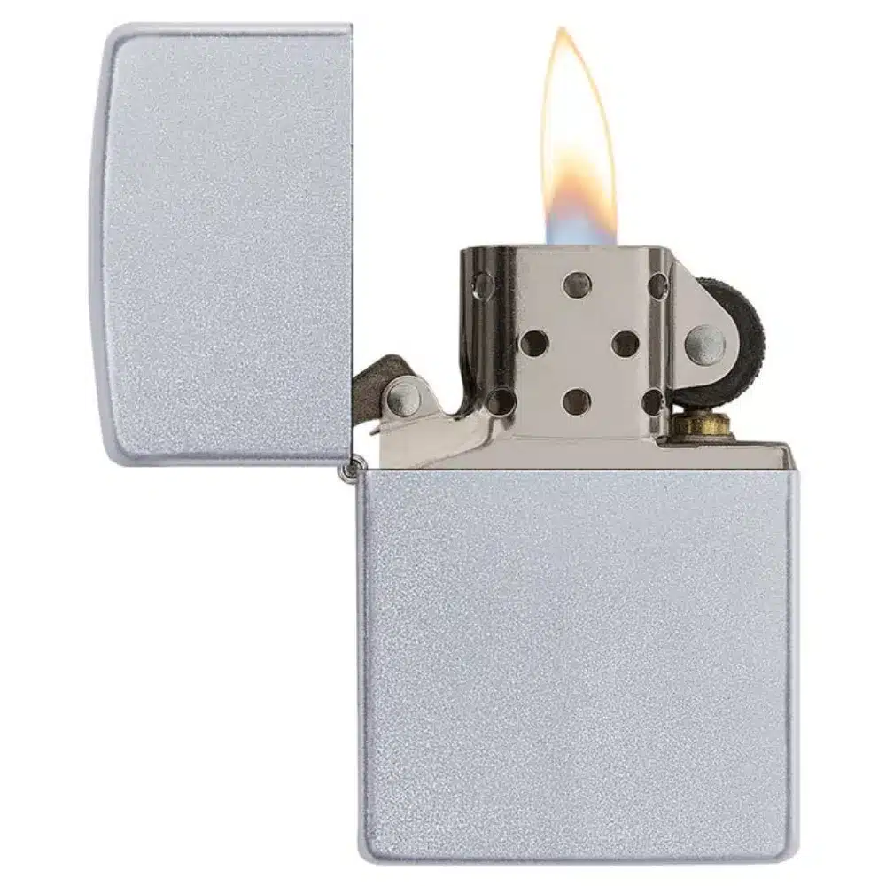 Zippo Classic Satin Chrome Lighter 2