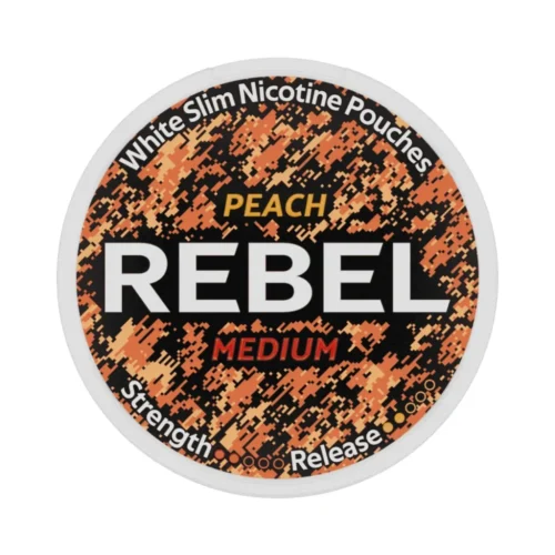 850071956115.webp Rebel Peach 12mg