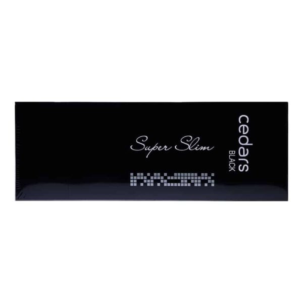Cedars Black Slim-Pack of 10