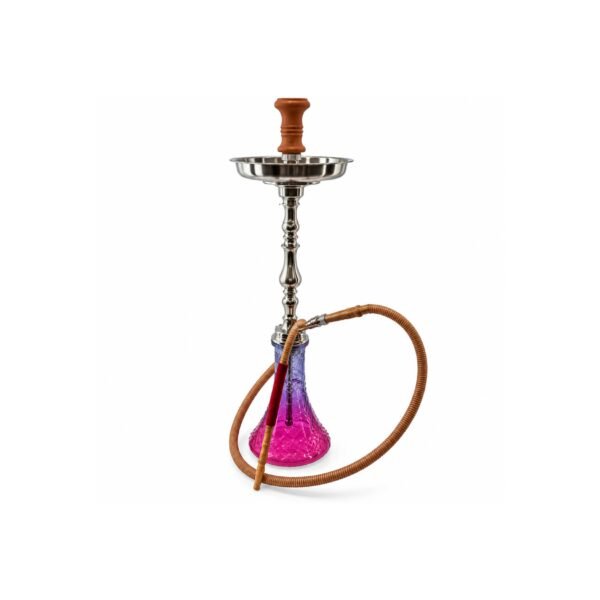 Babel Ajami Small Gold & Rainbow Hookah Set