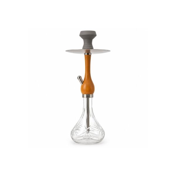 Babel Medium Wood Dark Brown & Light Brown Hookah Set