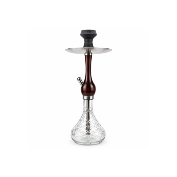 Babel Medium Wood Dark Brown & Light Brown Hookah Set