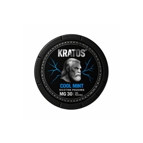 Kratos Cool Mint 30 mg Slim Nicotine Pouches