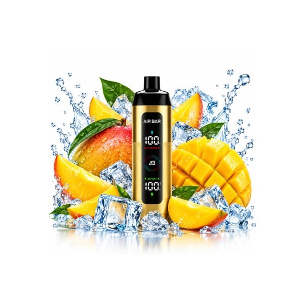 Nex-00022-2 AirBar E-Shisha Mango Ice Rechargeable Disposable Vape