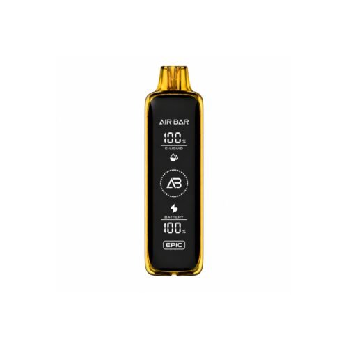 Nex-00027-1 AirBar Diamond Spark Peach Ice Rechargeable Disposable Vape