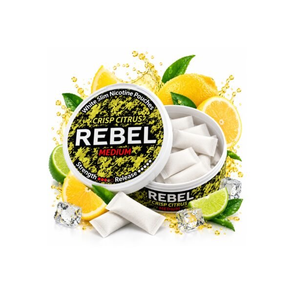 Rebel Citrus 12 mg/g Slim Nicotine Pouches