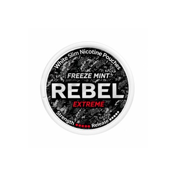 Rebel Freeze Mint 30 mg/g Slim Nicotine Pouches