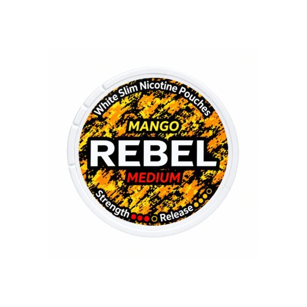 Reb-0007-1 Rebel Mango 12 mg/g Slim Nicotine Pouches