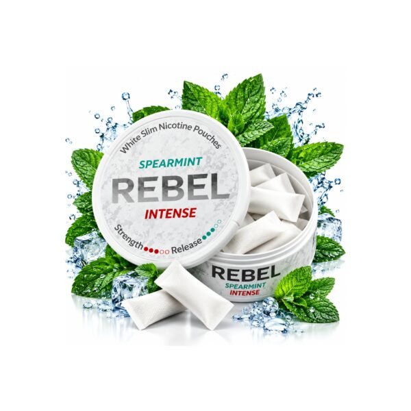 Rebel Spearmint 20 mg/g Slim Nicotine Pouches