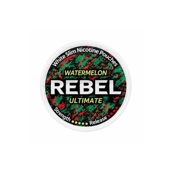Reb-0016-1 Rebel Watermelon 50 mg/g Slim Nicotine Pouches