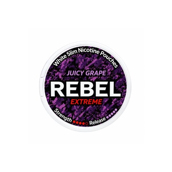 Rebel Juicy Grape 30 mg/g Slim Nicotine Pouches