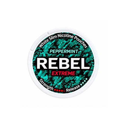 Reb-0021-1 Rebel Peppermint 30 mg/g Slim Nicotine Pouches