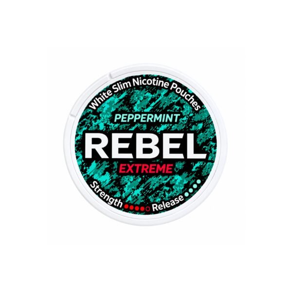 Rebel Peppermint 30 mg/g Slim Nicotine Pouches