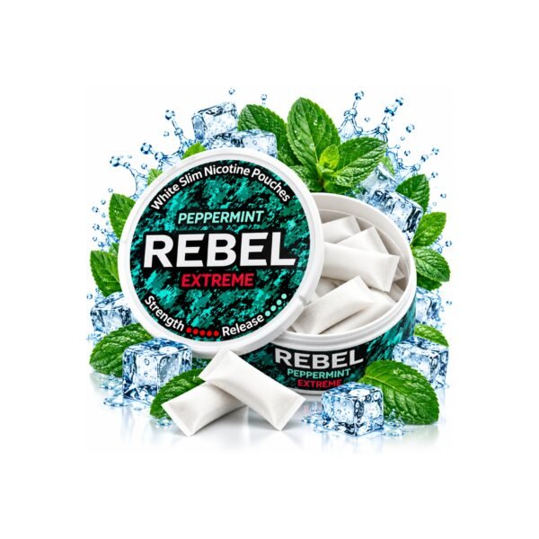 Rebel Peppermint 30 mg/g Slim Nicotine Pouches