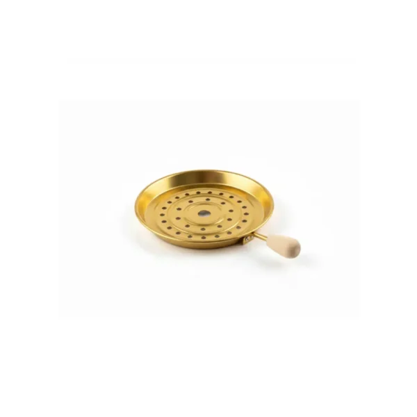 Charcoal Incense Burner with Wooden Handle Charcoal Incense Burner with Wooden Handle – view 2