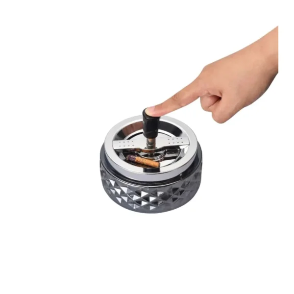 Glass Push Ashtray Glass Push Ashtray – view 2