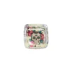 Glass Squared Skull Colorful Ashtray Glass Squared Skull Colorful Ashtray – view 2