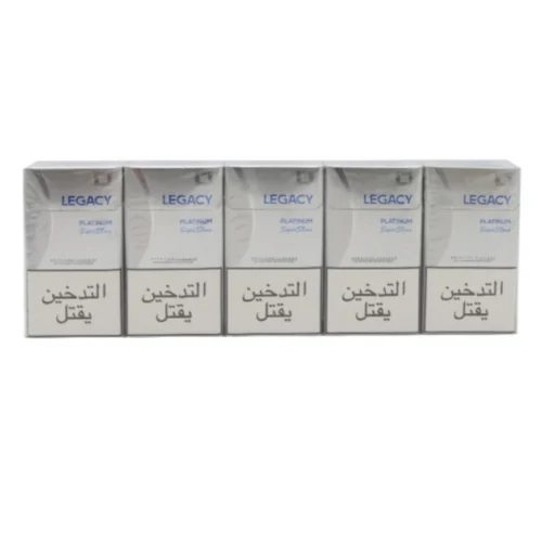Legacy platinum silver slim 10 Packs