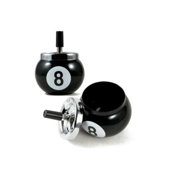 Pool Ball Push Ashtray – view 2