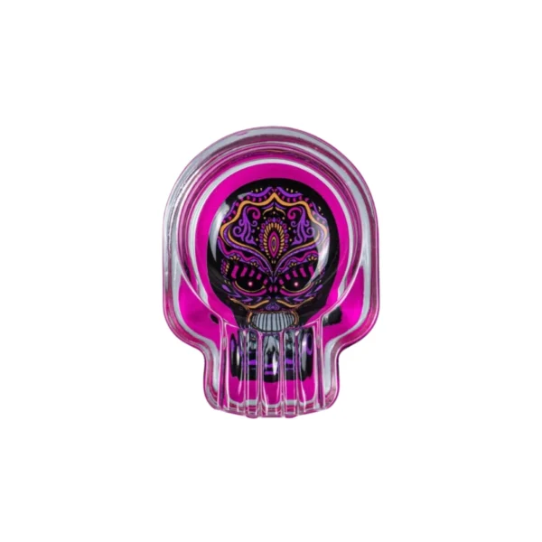 Skull Shape Glass Ashtray Skull Shape Glass Ashtray – view 6