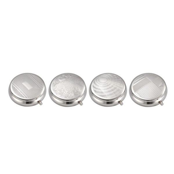 Round Metal Pocket Ashtray