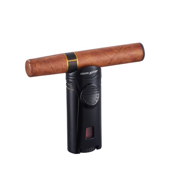 3661075206031-3 Debden Jet-Flame Lighter With Cigar Holder