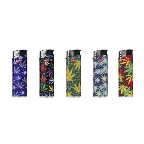 3661075267858 Color Leaves Refillable Electronic Lighter