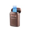 3661075325565 Monaco 4-Jet-Flame Table Lighter With Cigar Holder