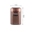 3661075325565-2 Monaco 4-Jet-Flame Table Lighter With Cigar Holder