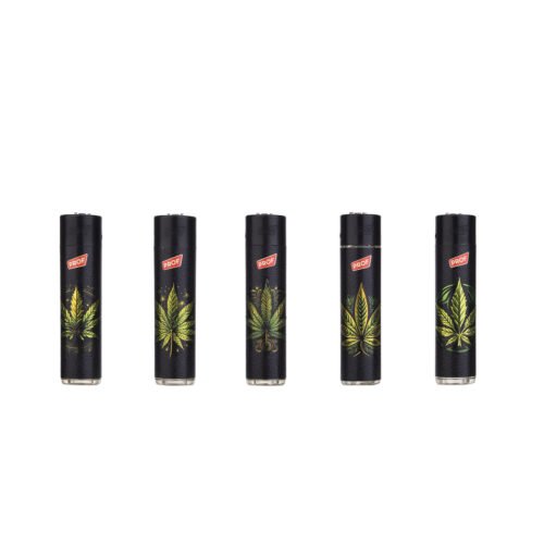 3661075377311 3D Effect Cana Leaf Refillable Flint Lighter