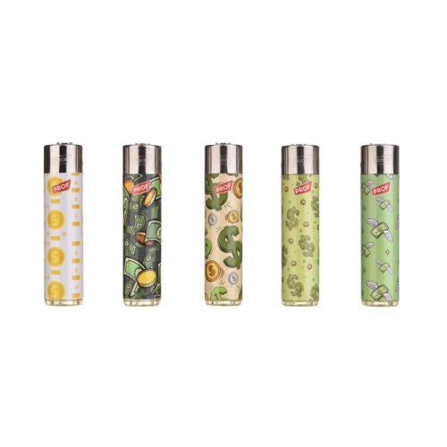 Money Refillable Flint Lighter