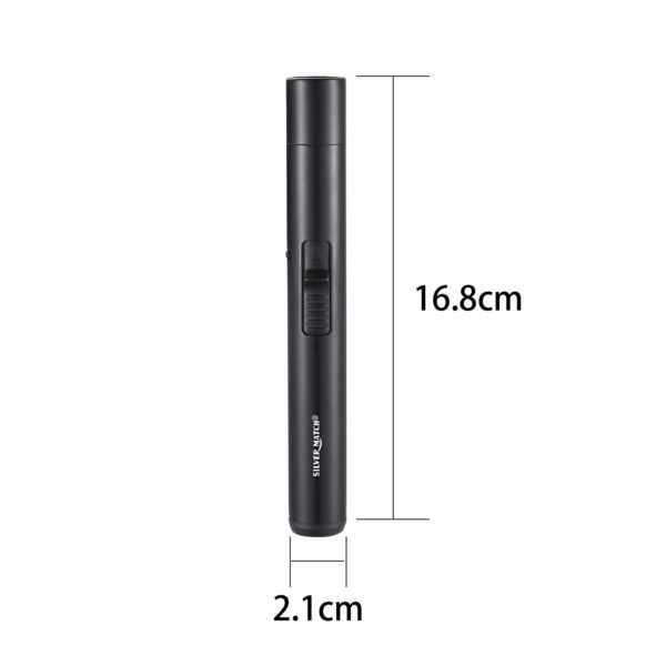3661075392321-2 Black Jet-Flame Candle Lighter