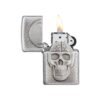 Zippo Skull with Brain Surprise