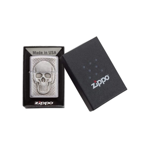 Zippo Skull with Brain Surprise