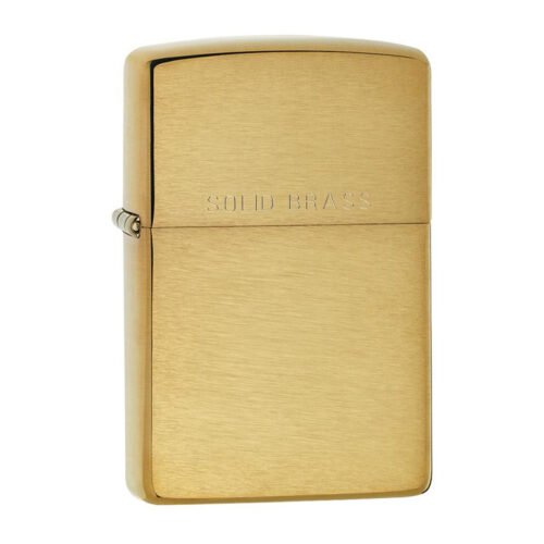 204 REG FIN SOLID BRASS