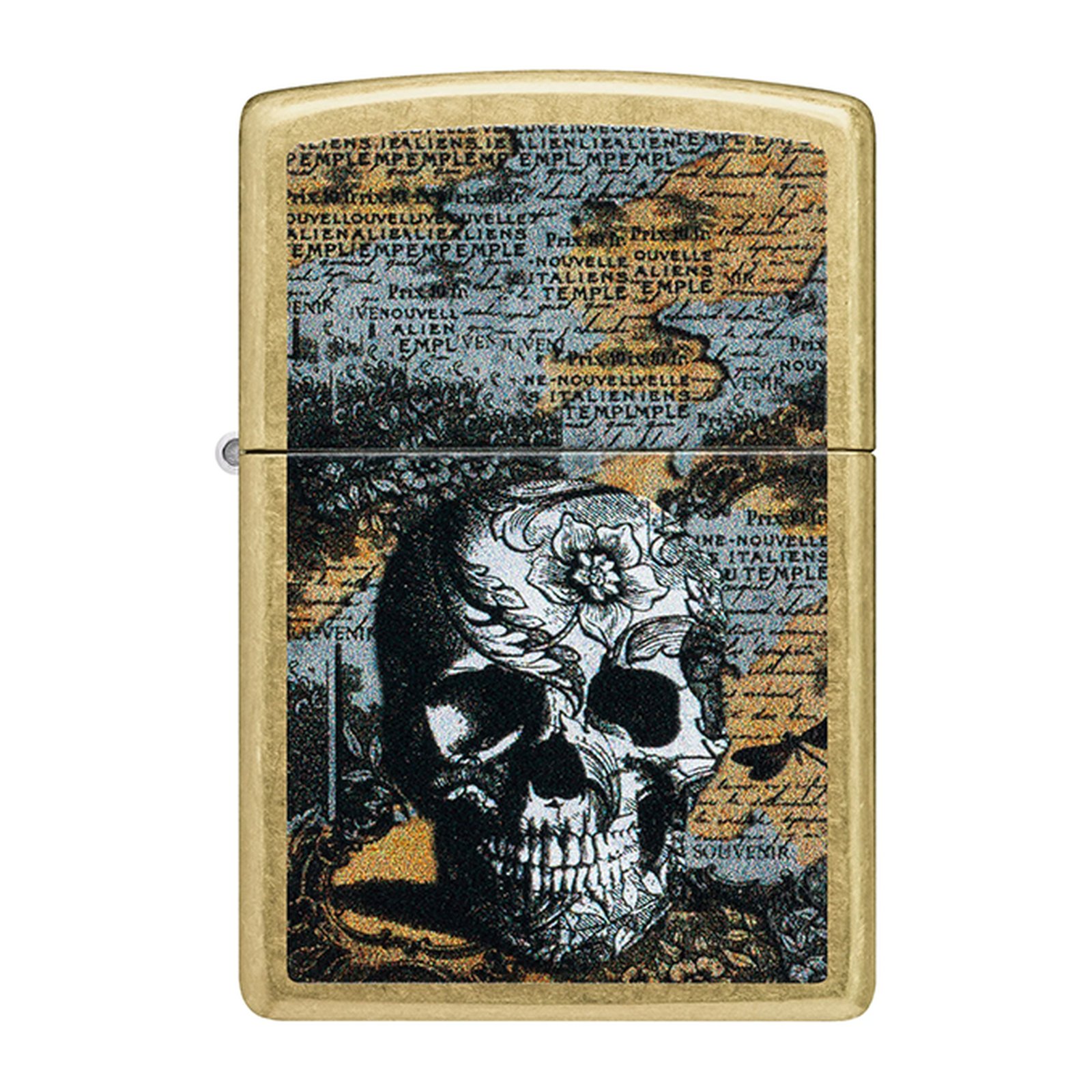 Floral Skull Design