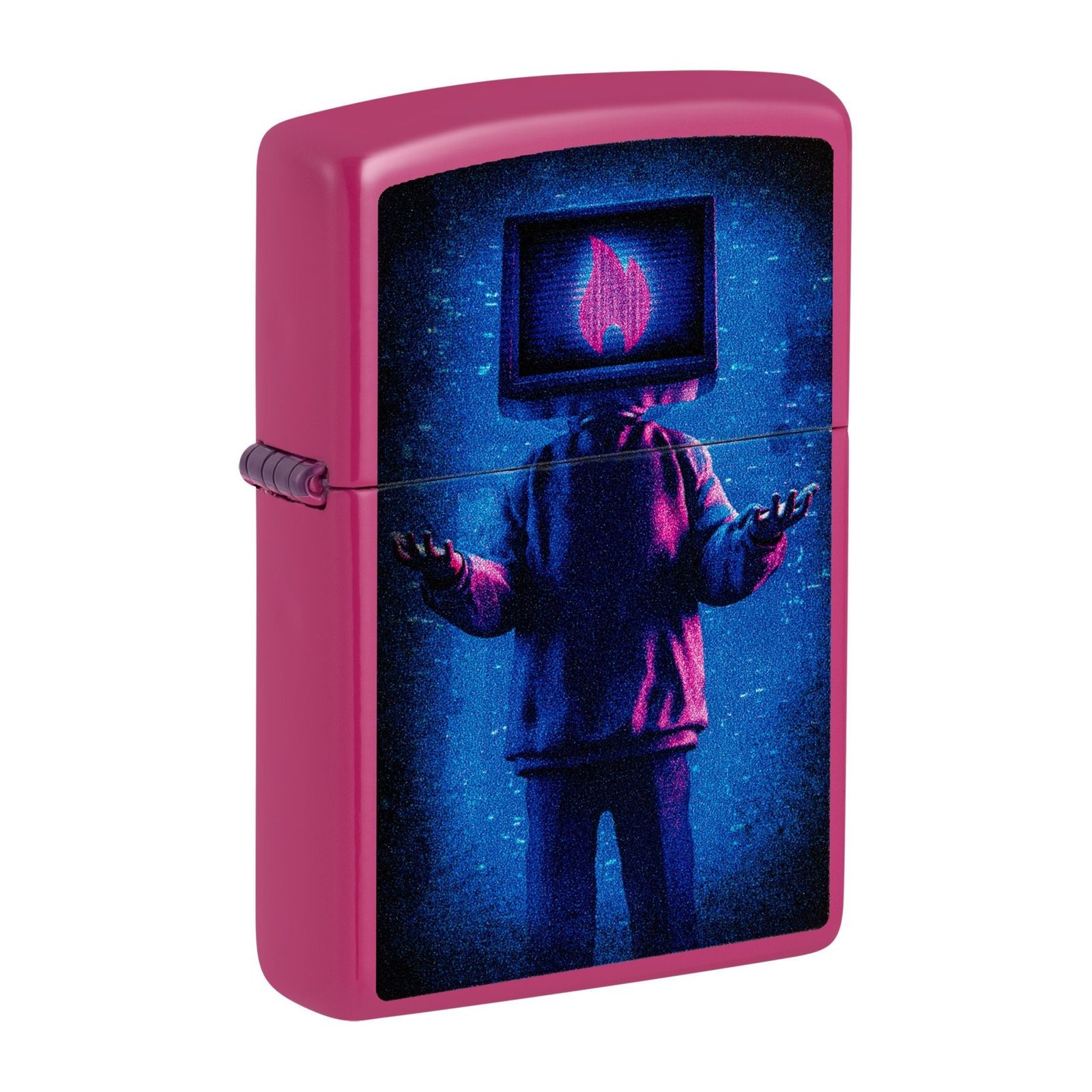 Flame TV Man Design