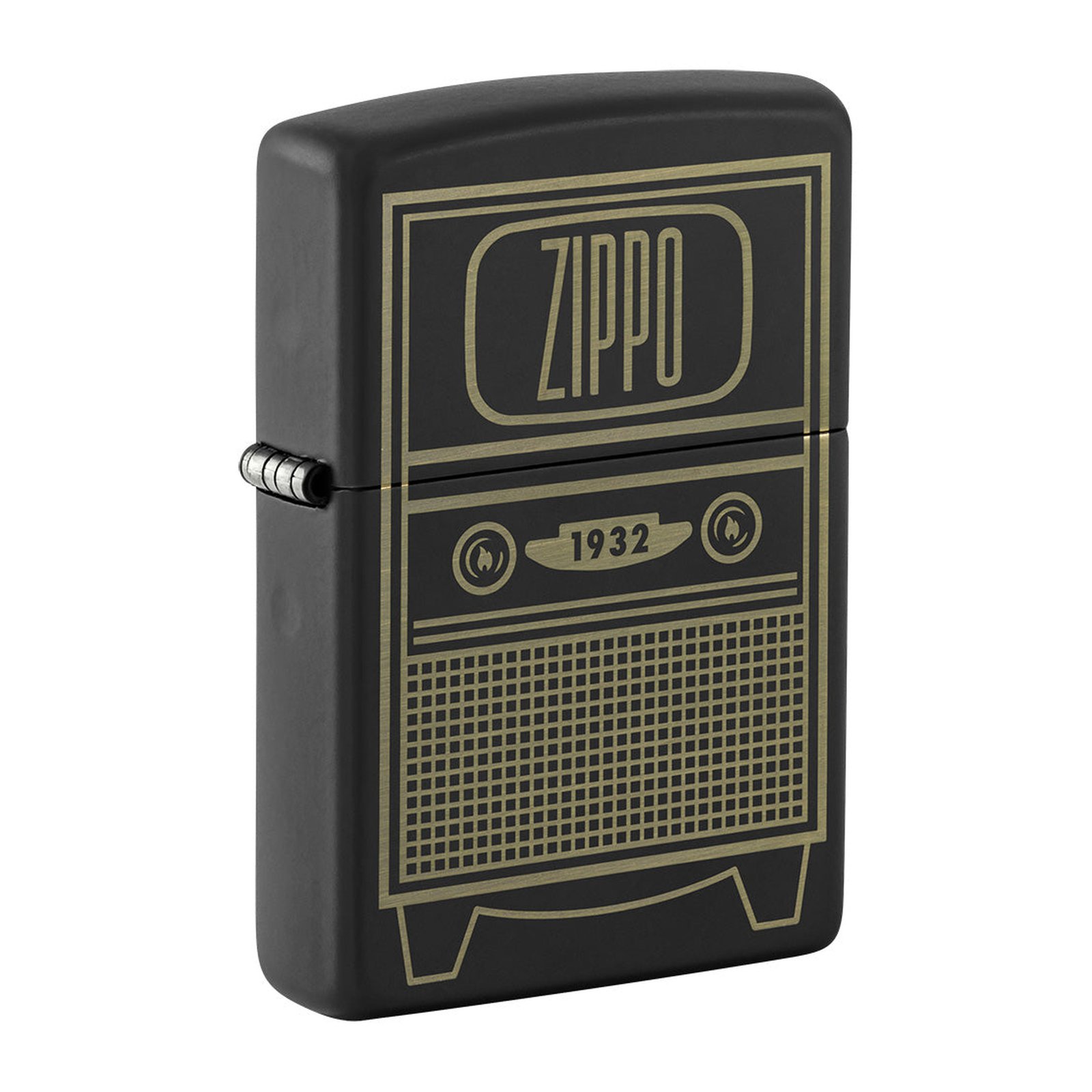 48619 Zippo Vintage TV Design