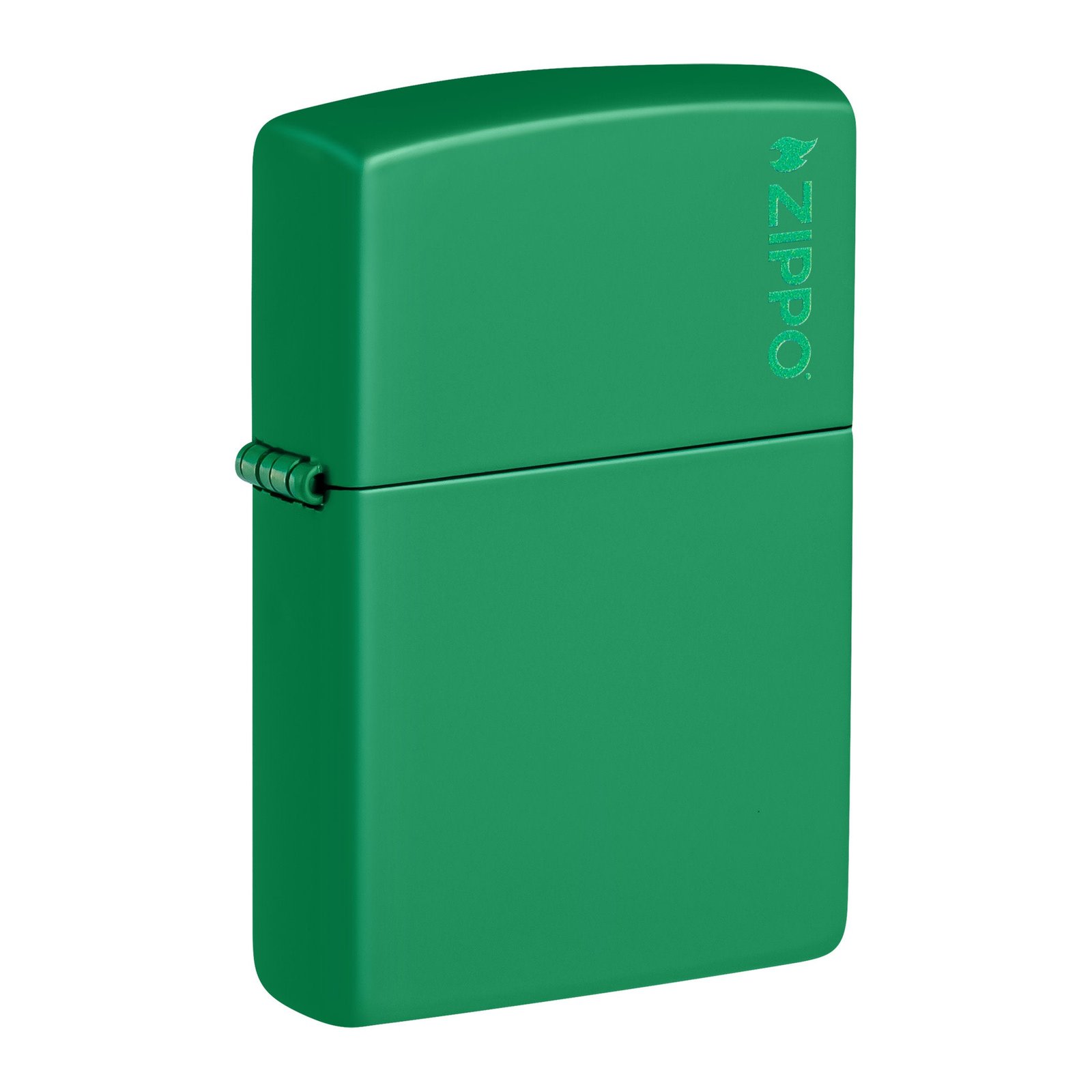 48629ZL Grass Green Zippo Logo