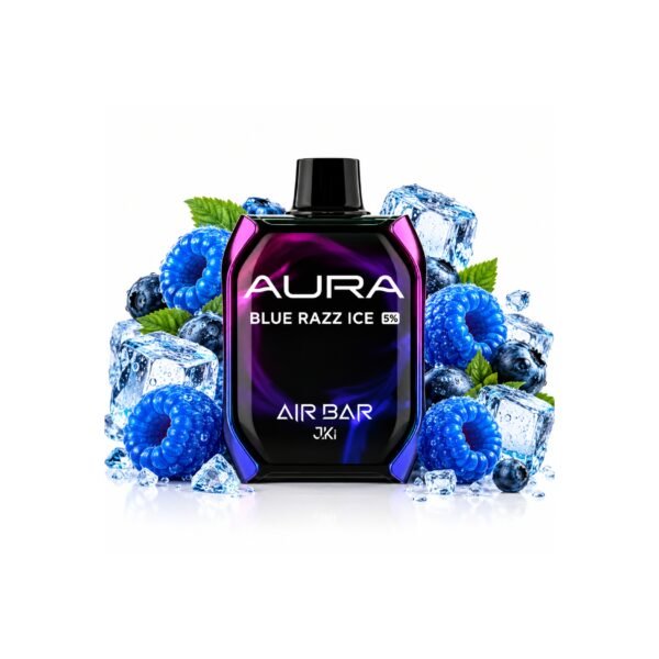 AirBar Aura Blue Razz Ice Rechargeable Disposable Vape