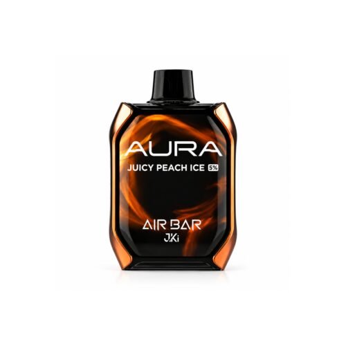 Nex-00033-1 AirBar Aura Juicy Peach Ice Rechargeable Disposable Vape